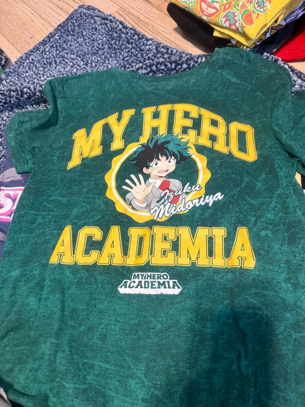 Bundle of 3 Graphic Tees: Zelda Loot Crate, Stranger Things, My Hero Academia M